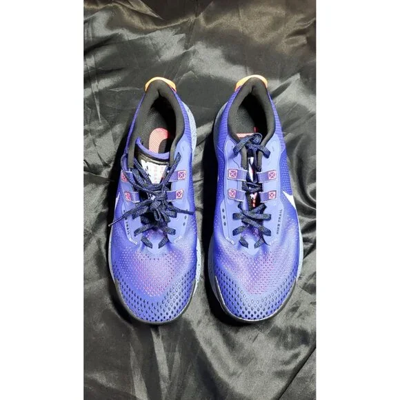 NEW Nike Womens Pegasus Trail 3 Running Shoe (Lapis/Light Thistle) Size 10 - Picture 2 of 16